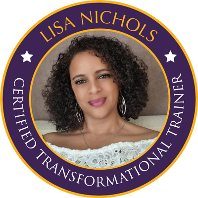 Lisa Nichols Certified Transformational Trainer badge — Phaedra La Reine